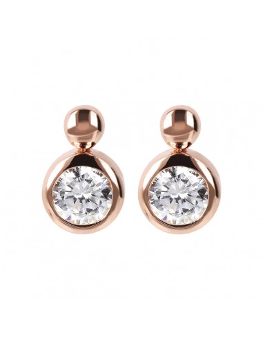 Bronzallure Stud Earrings with Cubic Zirconia Light Point pour bénéficier 