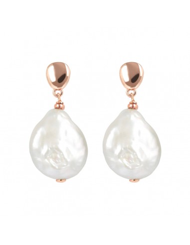 Bronzallure Maxima Ming Pearl Earrings Véritable concentré