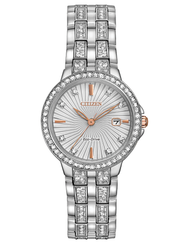 Citizen Eco-Drive Silhouette Crystal Ladies Watch vous aussi creer 