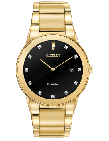 Citizen Eco-Drive Axiom Mens Watch livraison gratuite