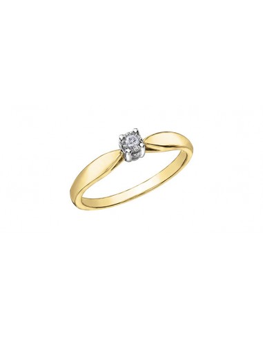 Ladies 10 Karat Gold Illuminaire Diamond Solitaire 10.03CT Les magasins à Paris