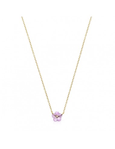 Tous Vita Necklace in Gold with Amethyst and Diamond 918532030 Venez découvrir notre 