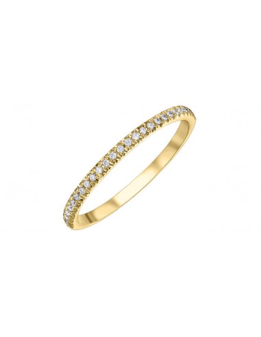 Diamond Band 10 Karat Gold (0.10TDW) Toutes les collections ici