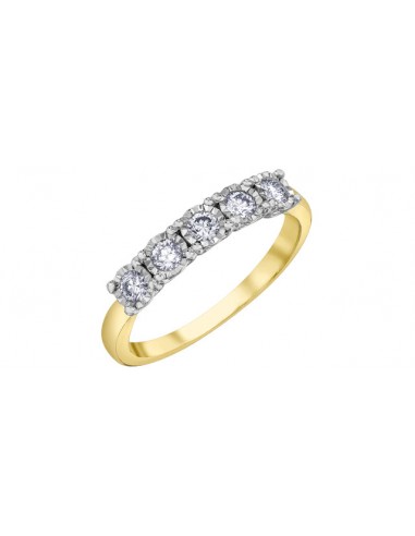 Diamond Illuminaire Anniversary Band 10 Karat Gold (0.33CT TDW) ou a consommer sur place