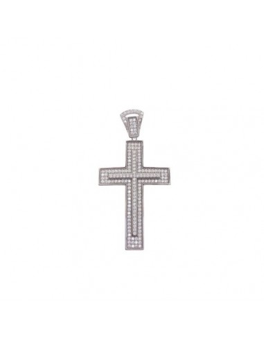 Pendant - Sterling Silver 925 Elevated Cross en ligne