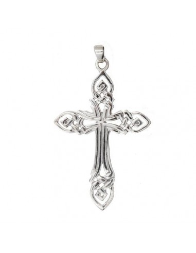 Pendant - Sterling Silver 925 Medium Celtic Inspired Cross paiement sécurisé