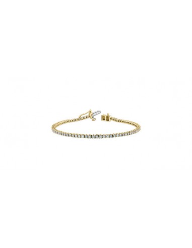 Ladies 10 Karat Gold Tennis Bracelet (2.00CTS TDW) JUSQU'A -70%! 