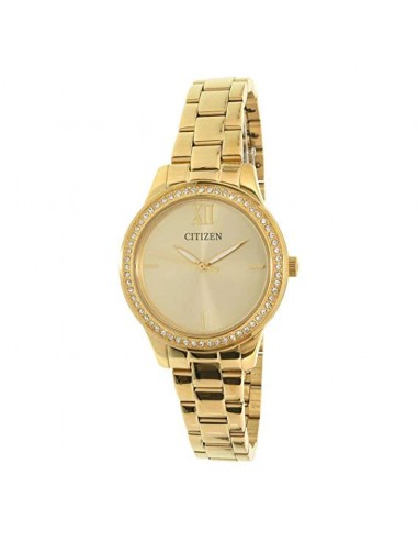 Citizen Wrist Gold Dial Women’s Watch le concept de la Pate a emporter 