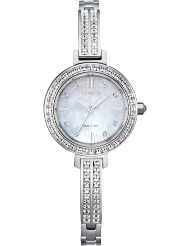 Citizen Eco-Drive Silhouette Crystal Watch 50% de réduction en Octobre 2024