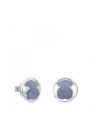 Tous Silver Camille Earrings with Chalcedony 712163560 chez Cornerstreet bien 