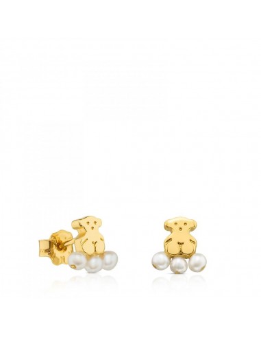 Tous Gold Sweet Dolls XXS Earrings with Pearls 712783000 la livraison gratuite