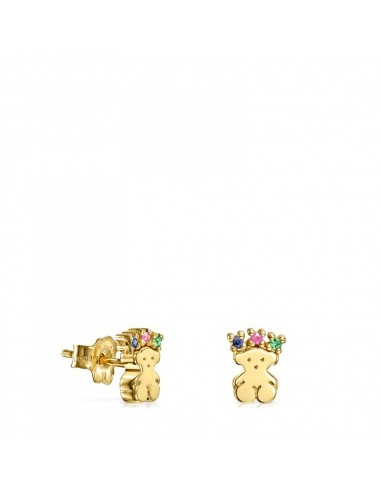 Tous Gold Real Sisy bear Earrings with Gemstones 812453050 prix pour 