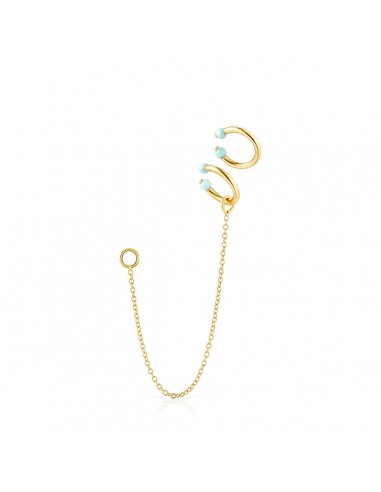 Tous Batala Earcuff Pack in Gold Vermeil with Howlite 918543670 Jusqu'à 80% De Réduction