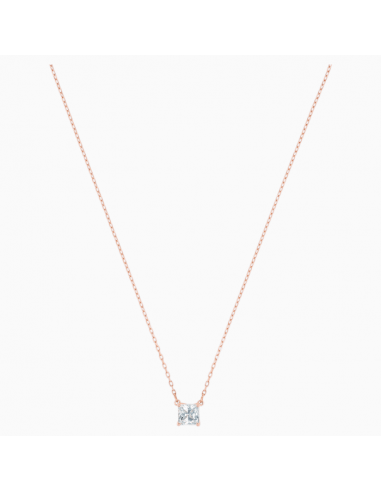 Swarovski Attract Necklace, White, Rose-gold tone plated 5510698 Toutes les collections ici