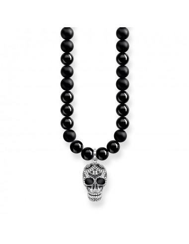 Thomas Sabo Power Necklace Maori Skull Pavé KE1707-705-11-L60 votre restaurant rapide dans 