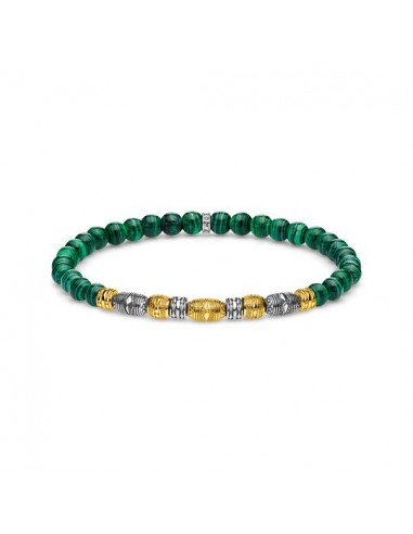 Thomas Sabo Bracelet Two-tone Lucky Charm, Green A1920-140-6-l17 prix pour 